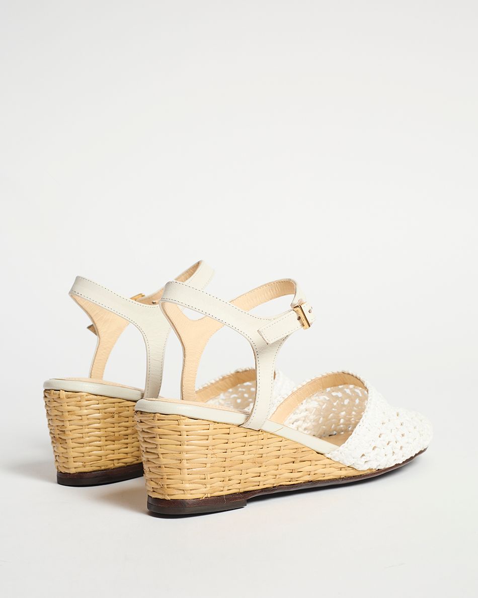 Babuche Livia Crochê Off White