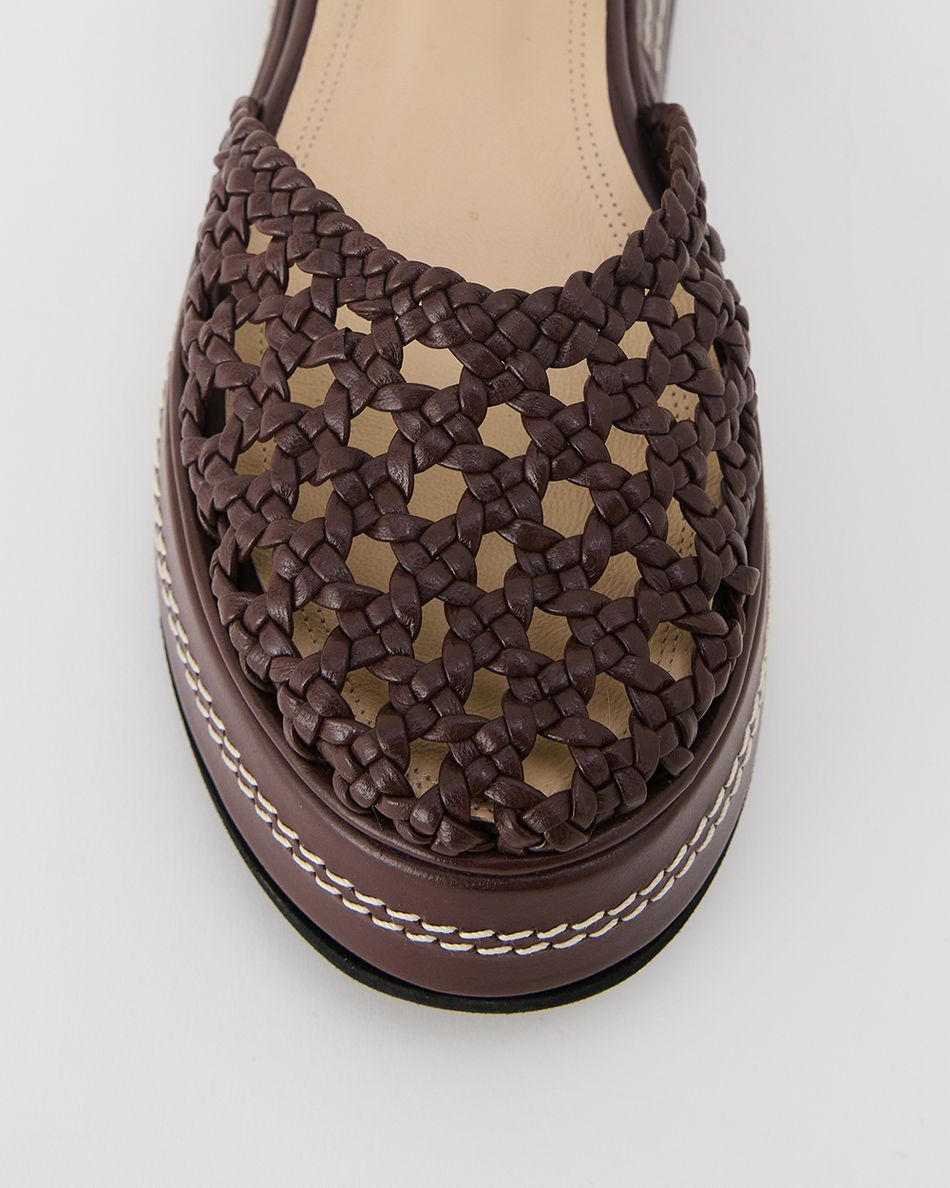 Flatform Mary Jane Tresse Café