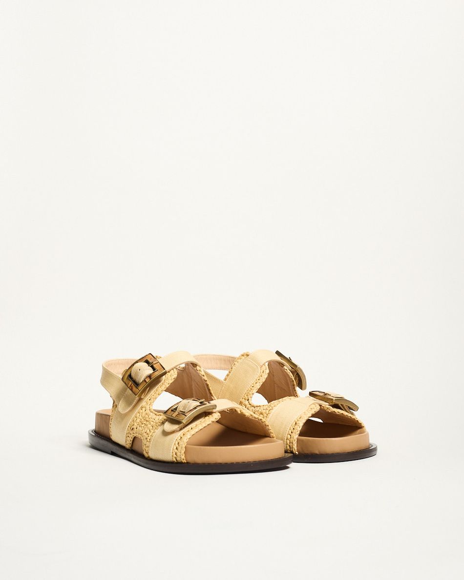 Birken Ana Crochê Bege