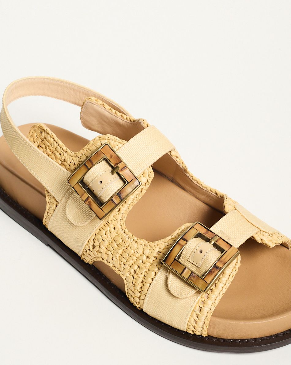 Birken Ana Crochê Bege