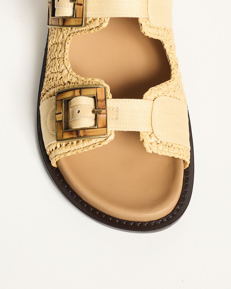 Birken Ana Crochê Bege