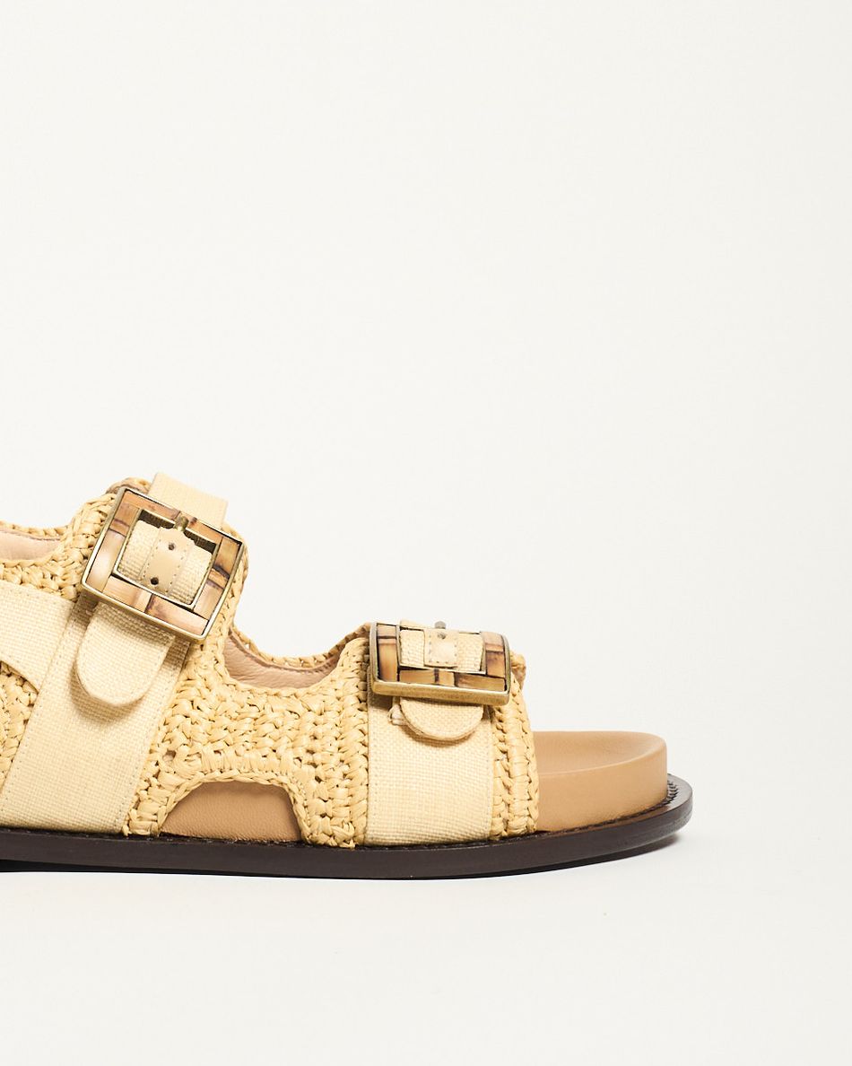 Birken Ana Crochê Bege