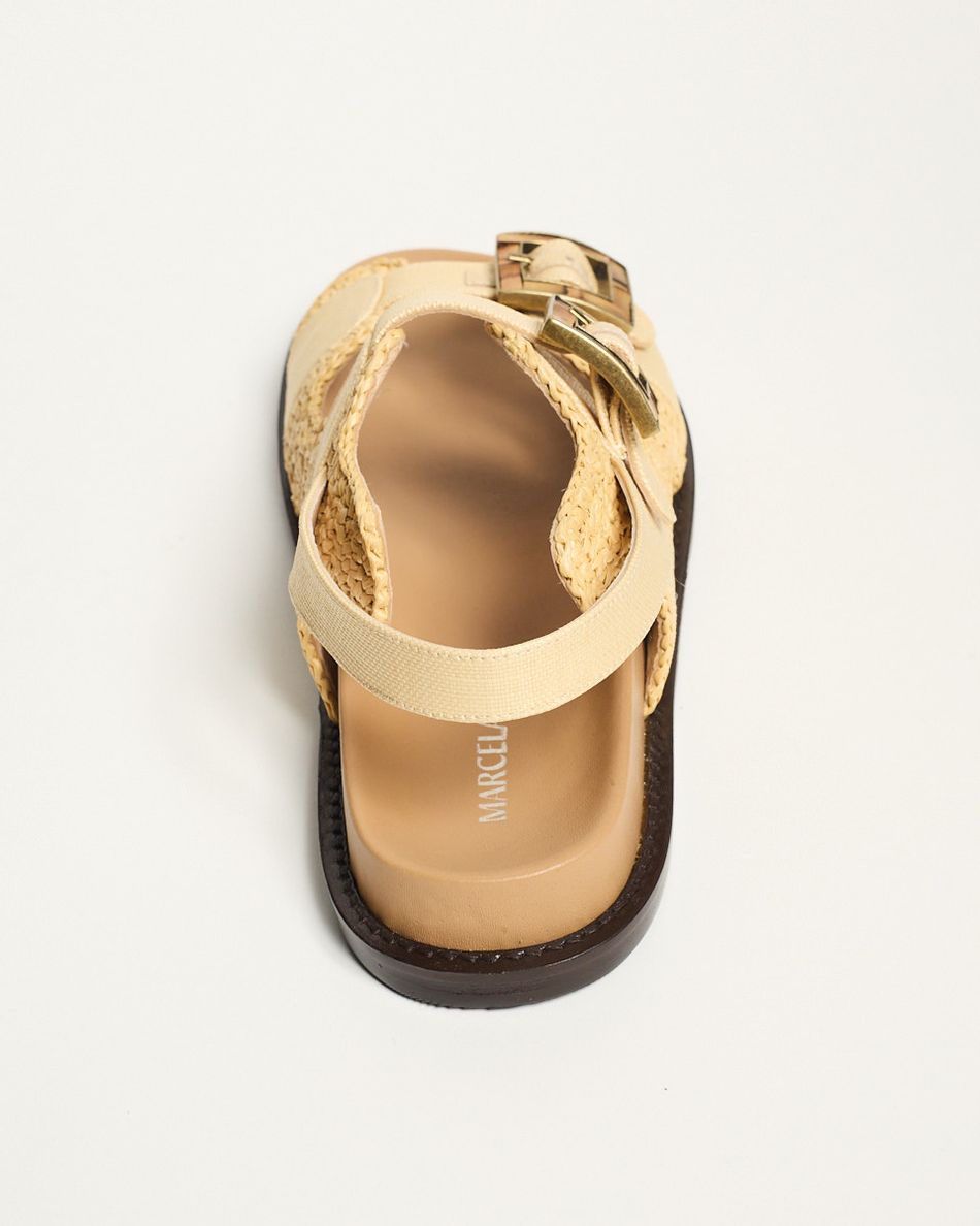 Birken Ana Crochê Bege