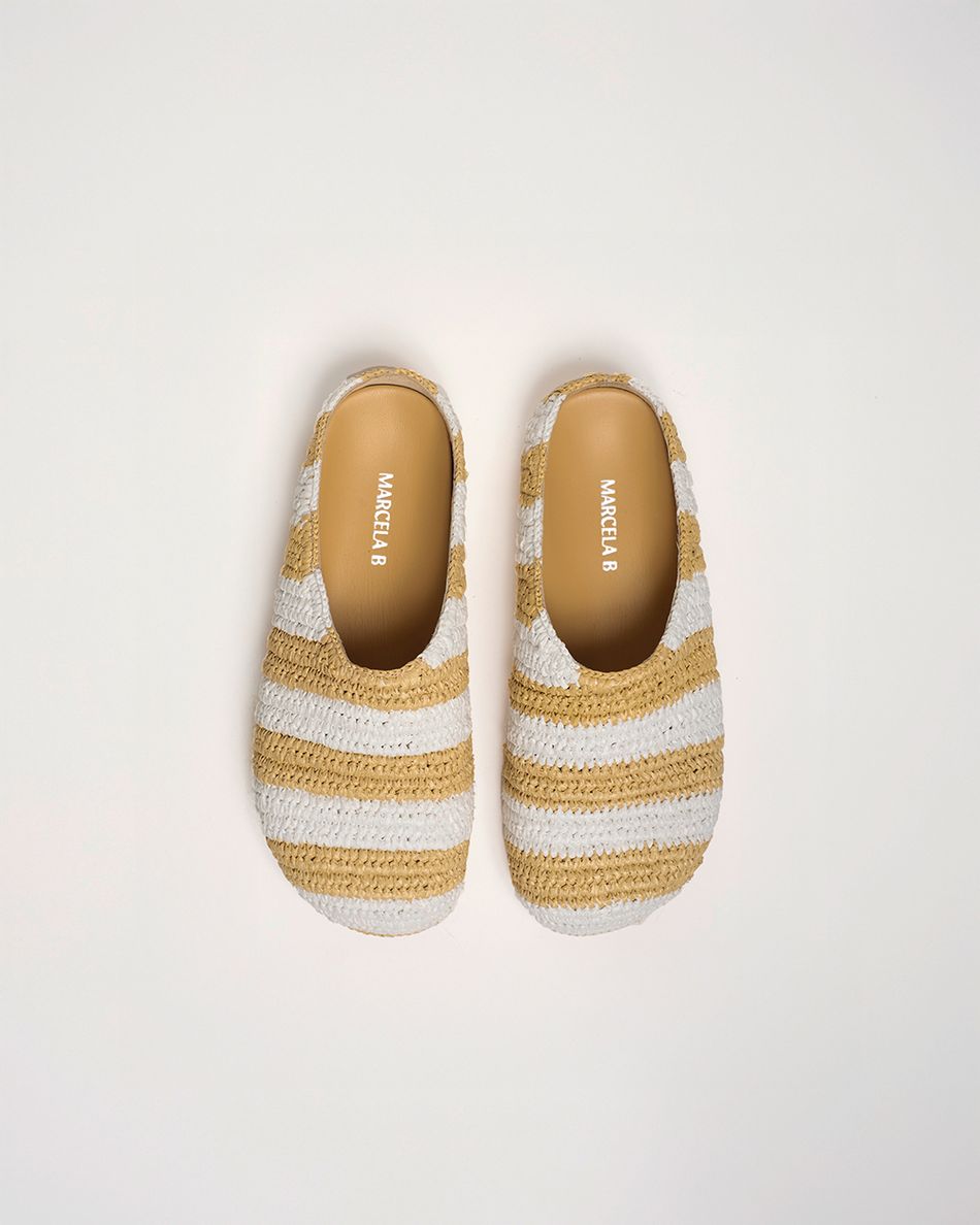 Clog Kult Bege e Off White