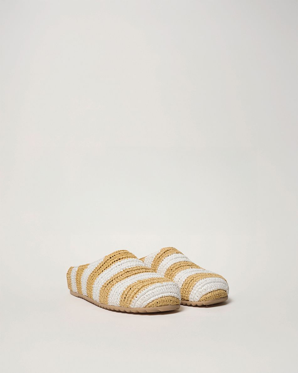 Clog Kult Bege e Off White
