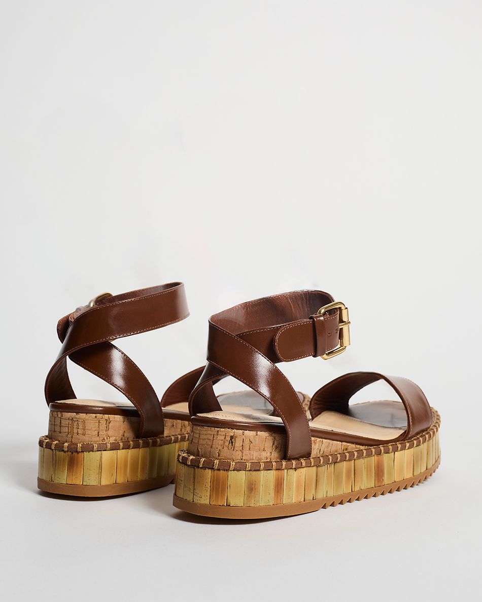 Flatform Bianca Bamboo Havana