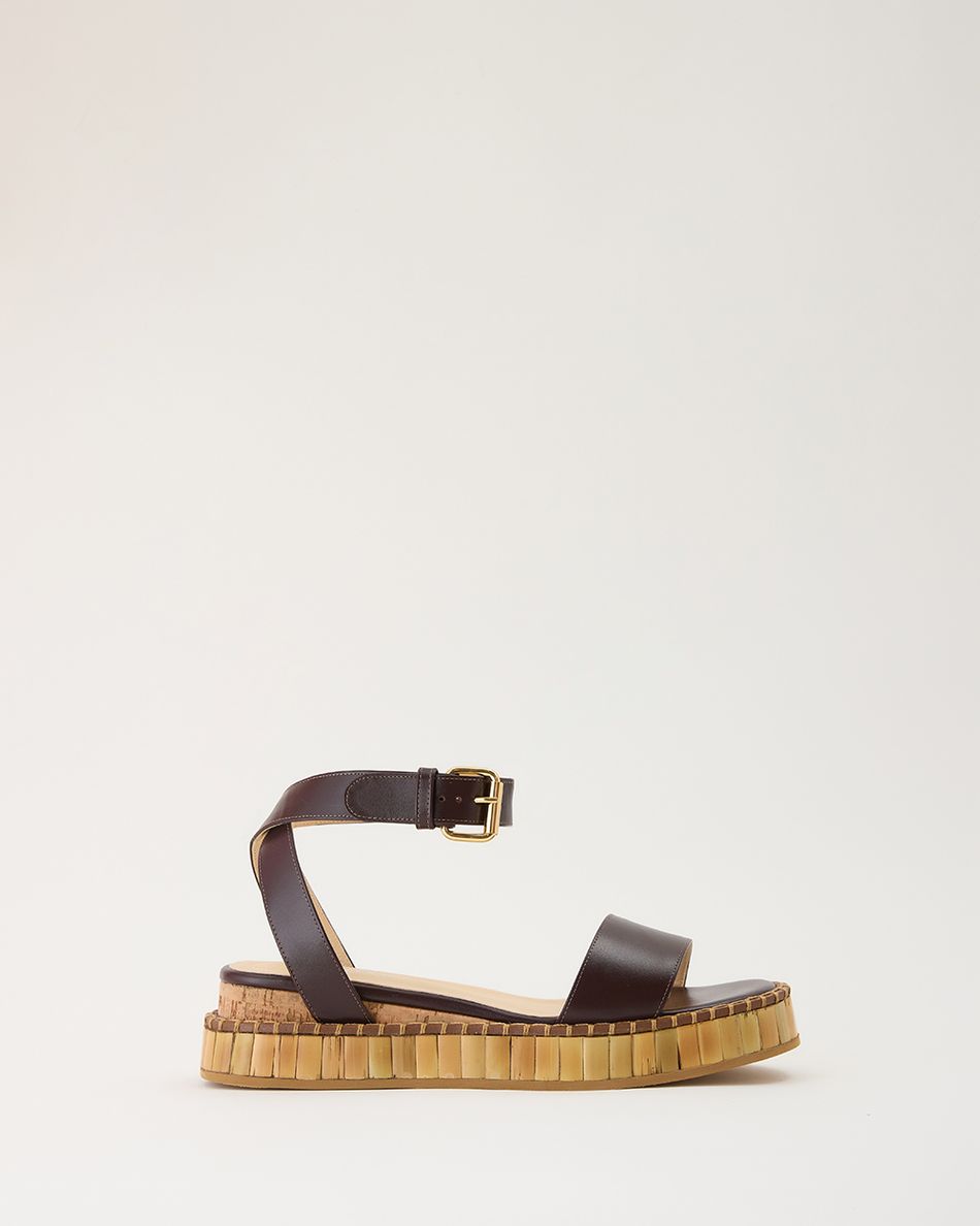 Flatform Bianca Bamboo Pinhão