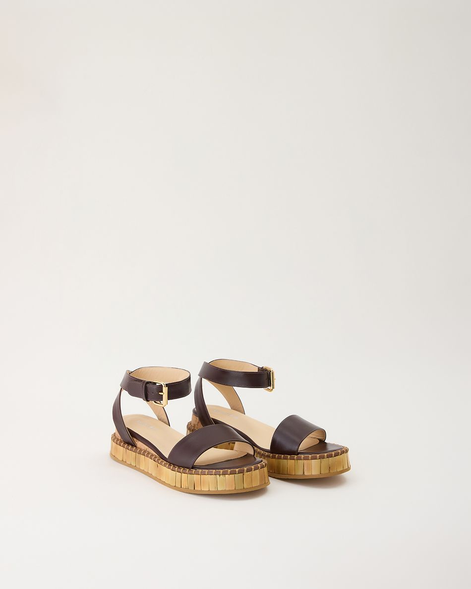 Flatform Bianca Bamboo Pinhão