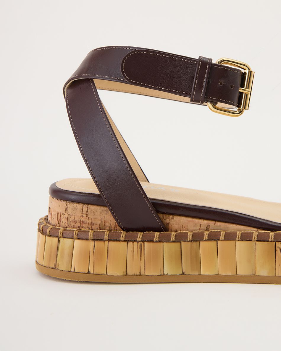 Flatform Bianca Bamboo Pinhão