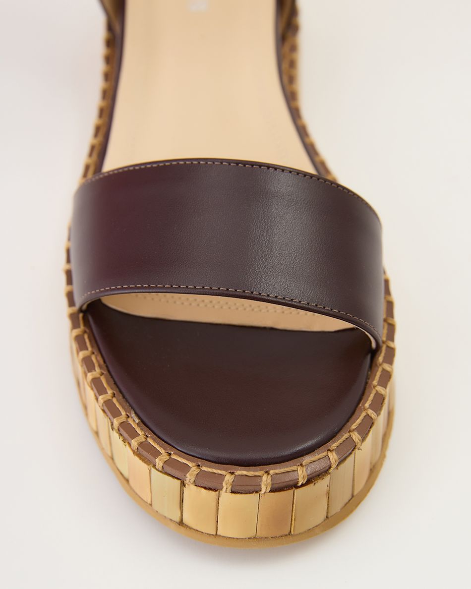 Flatform Bianca Bamboo Pinhão