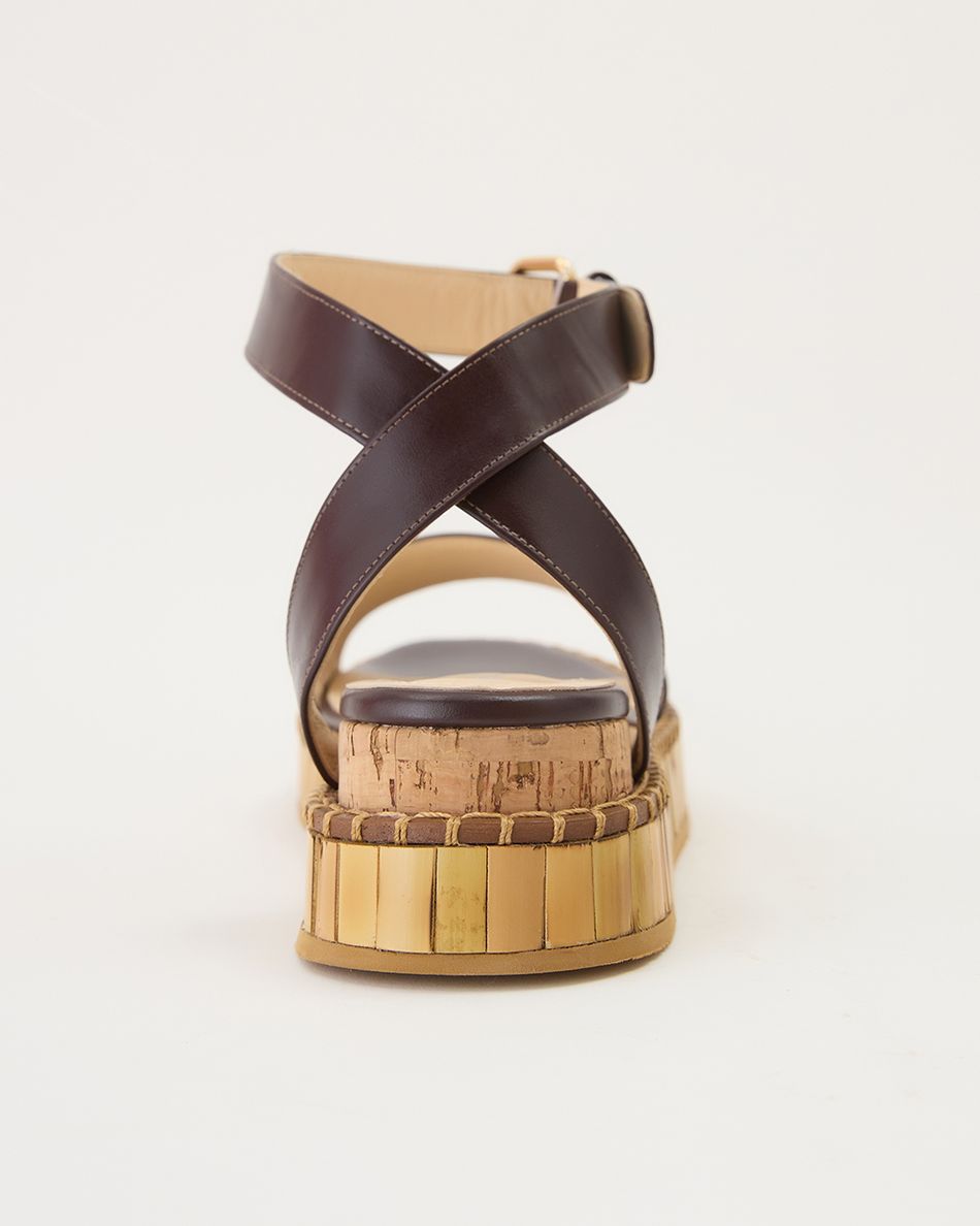 Flatform Bianca Bamboo Pinhão