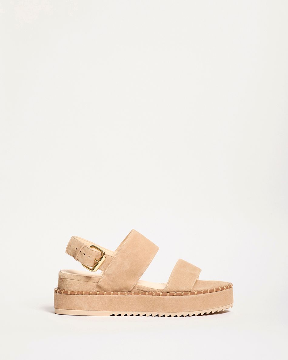 Flatform Julia Camurça Areia