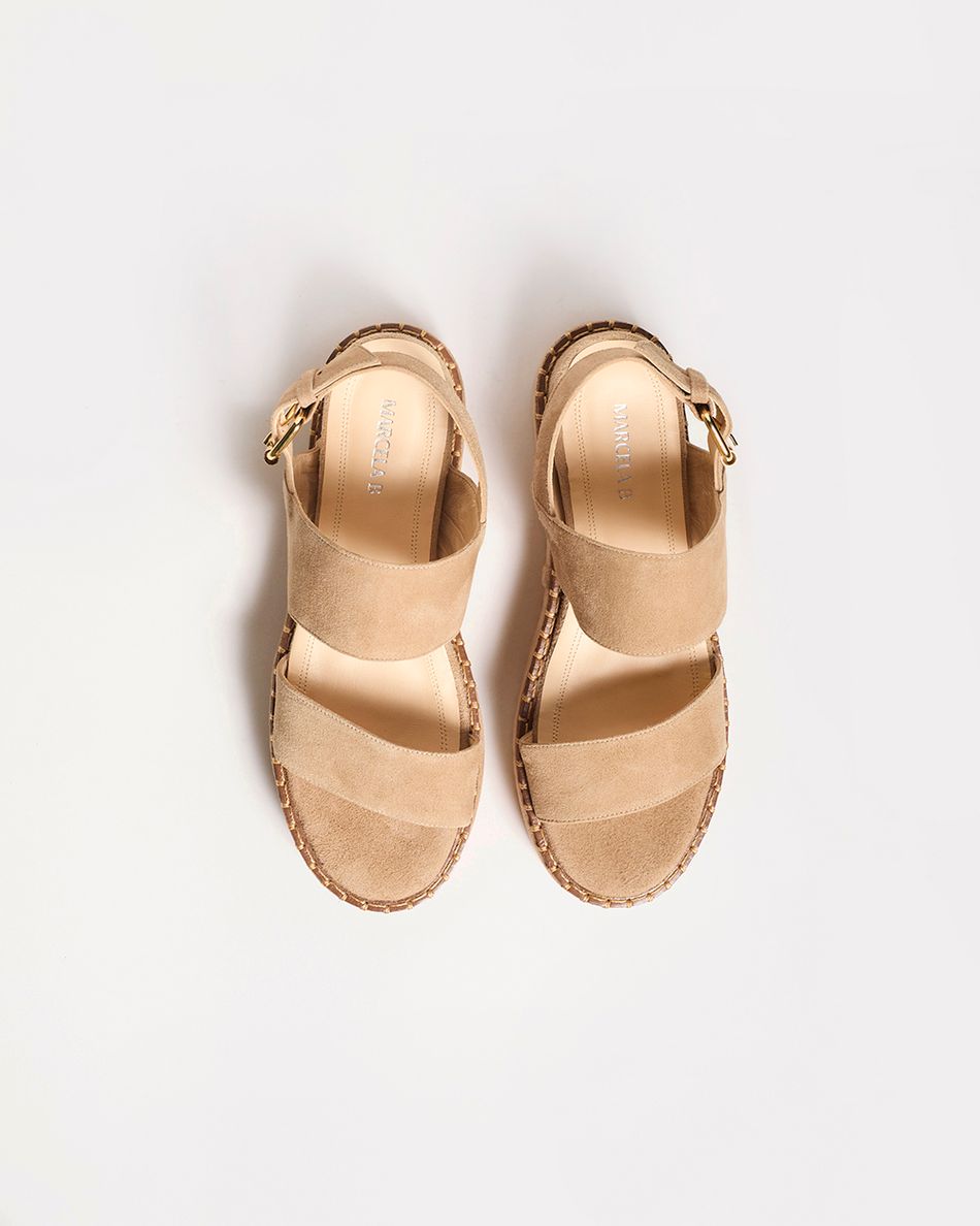 Flatform Julia Camurça Areia