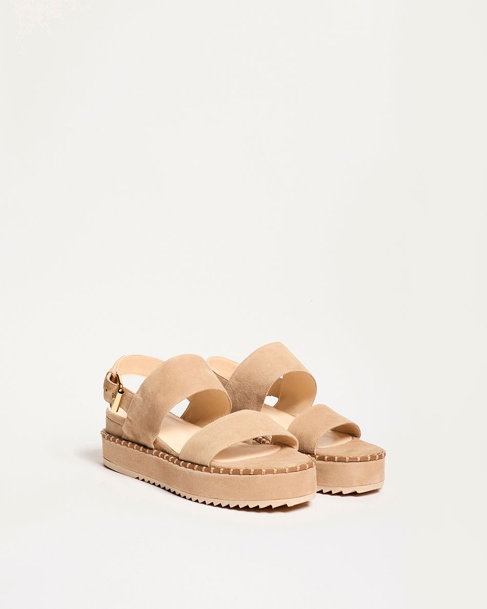 Flatform Julia Camurça Areia