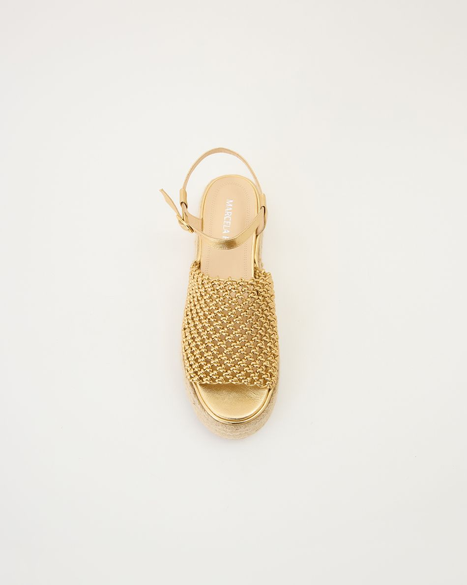 Flatform Livia Dourada