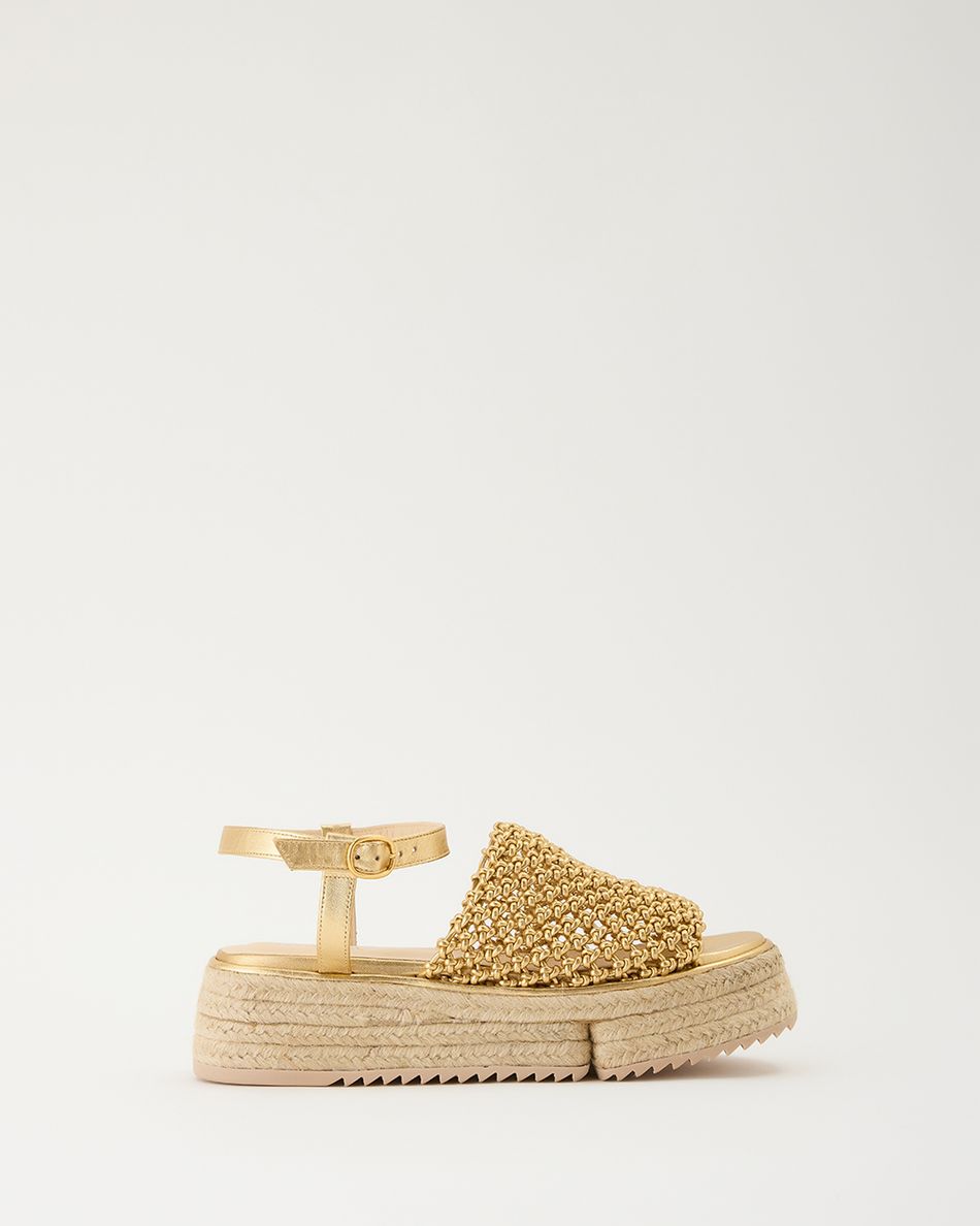 Flatform Livia Dourada