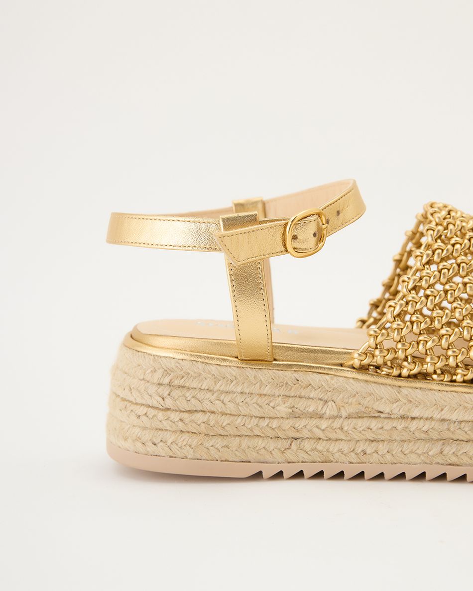 Flatform Livia Dourada