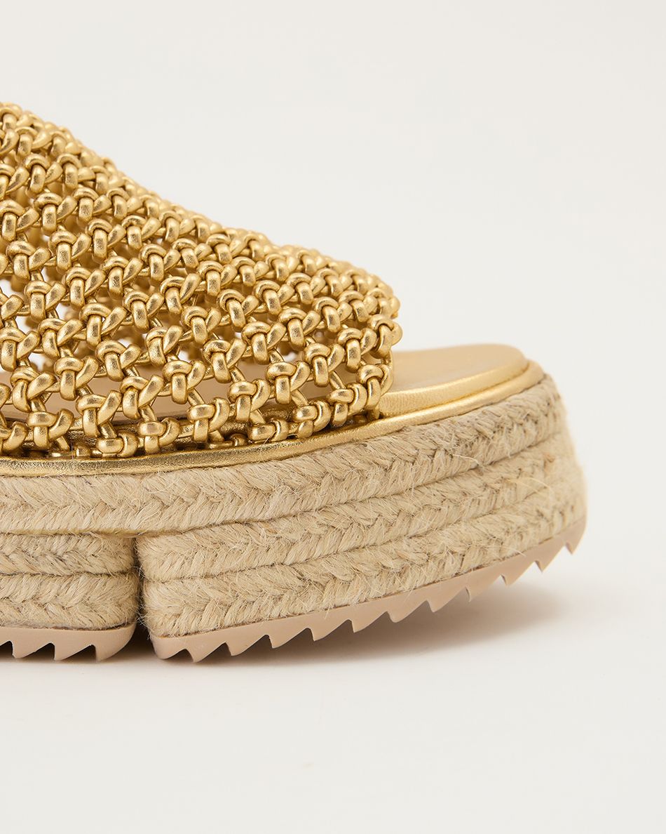 Flatform Livia Dourada