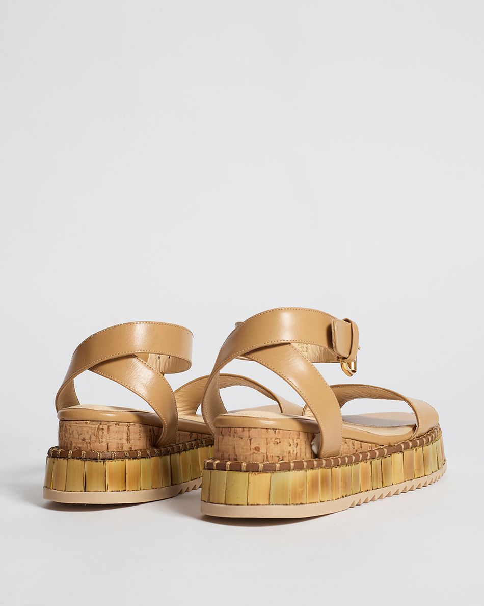 Flatform Bianca Bamboo Nocciola