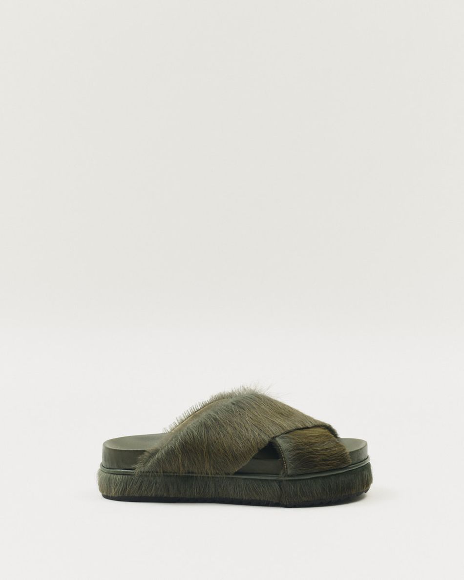 Flatform Rene Verde Musgo