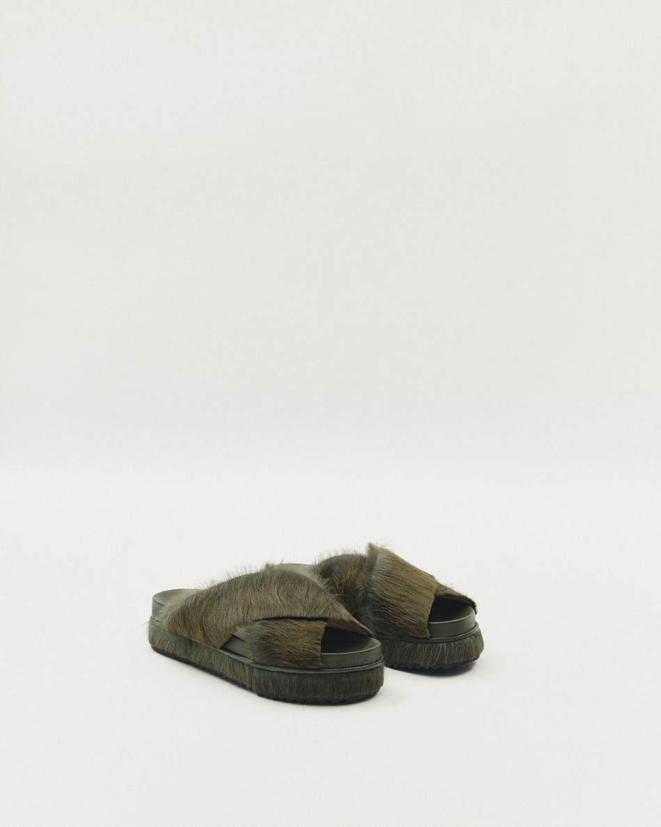 Flatform Rene Verde Musgo