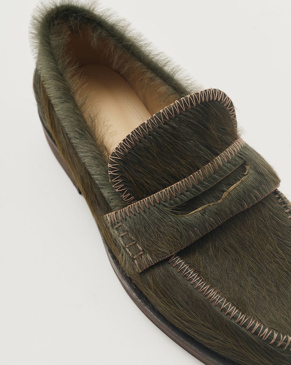 Mocassim Mica Verde Militar