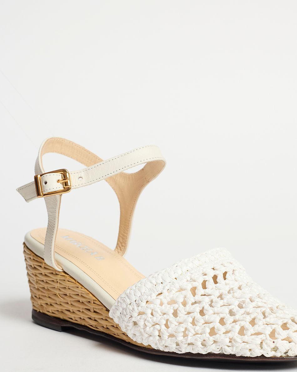 Babuche Livia Crochê Off White