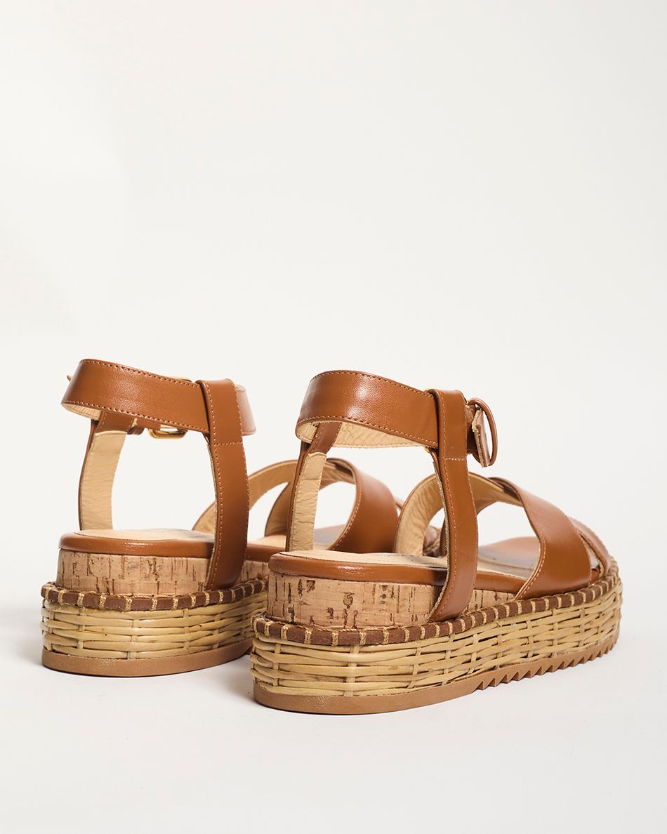 Flatform Mabi Cognac 