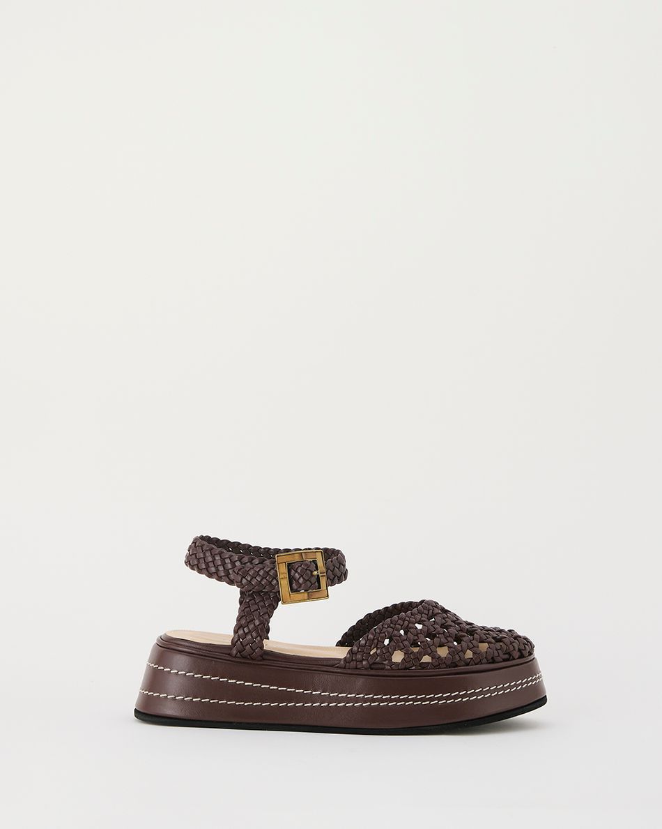 Flatform Mary Jane Tresse Café