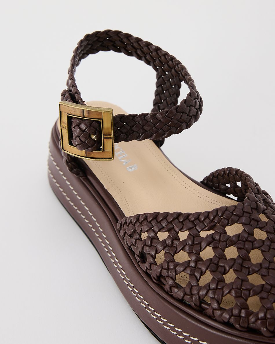 Flatform Mary Jane Tresse Café