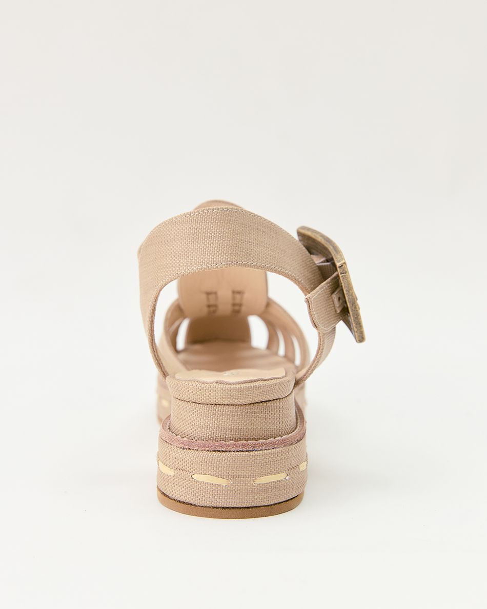 Flatform Melissa Bamboo Camelo