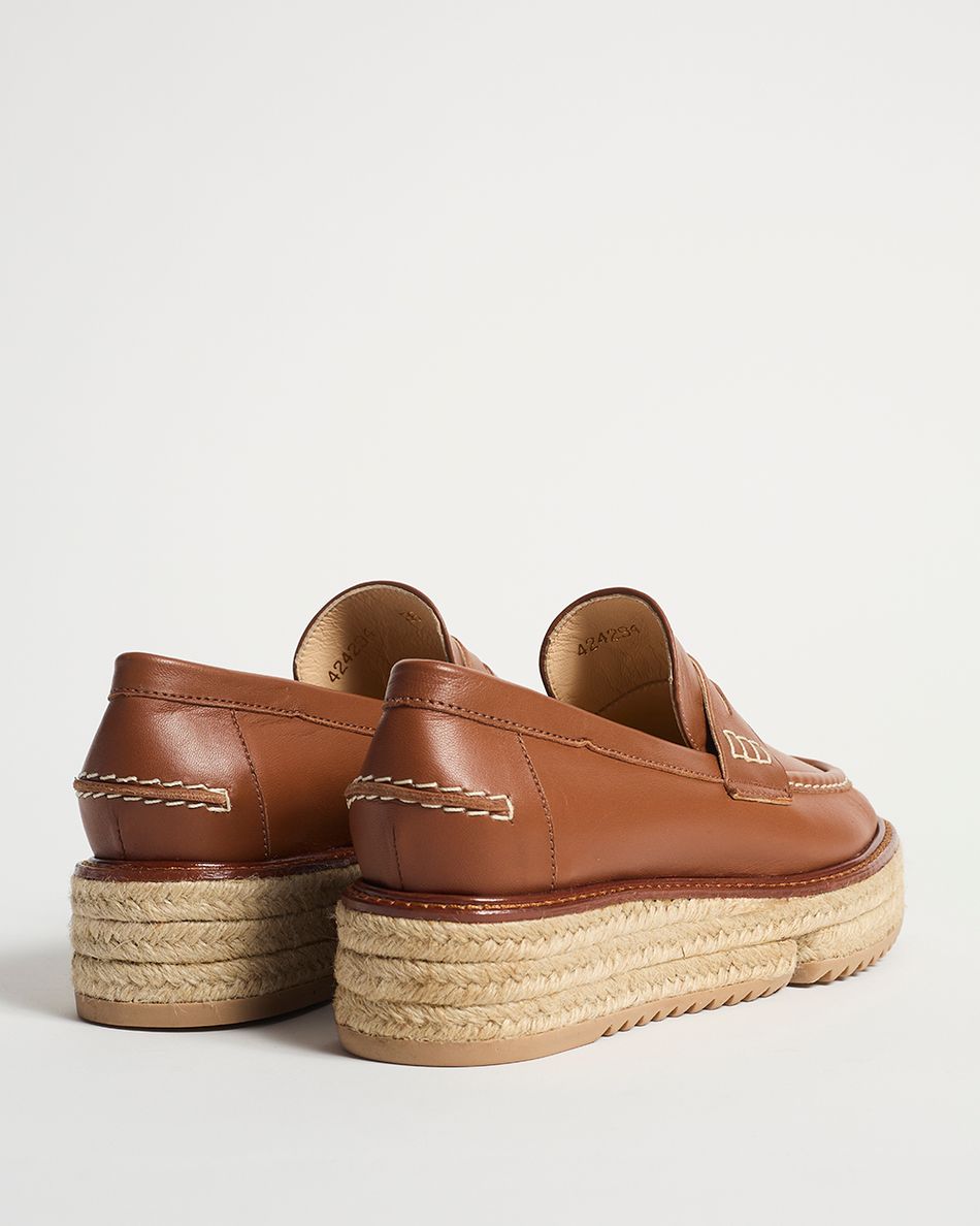 Mocassim Teca Cognac