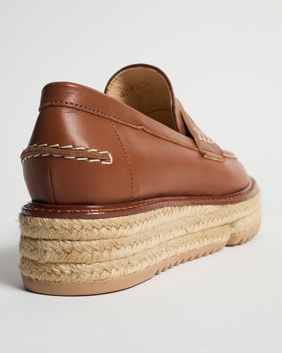 Mocassim Teca Cognac