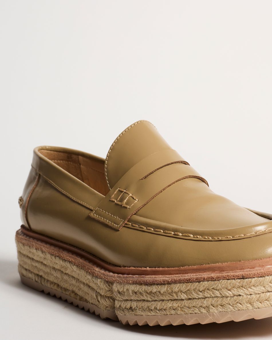 Mocassim Teca Couro Nocciola 