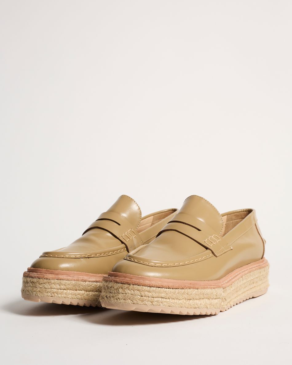 Mocassim Teca Couro Nocciola 