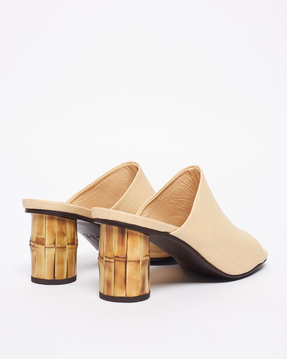 Mule Bebel Palha Bege