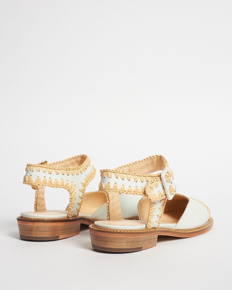 Sapatilha Gaia Bege e Off 