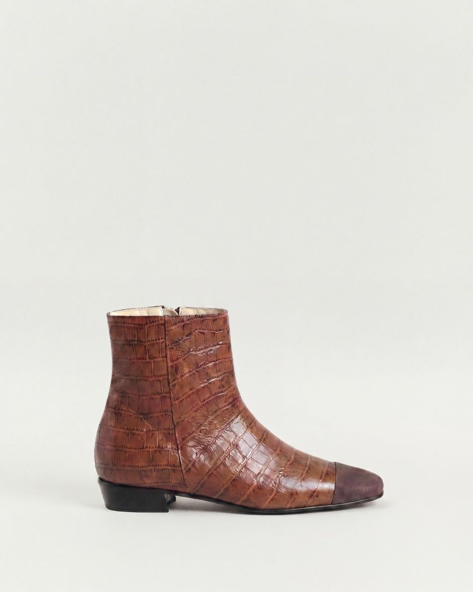Bota Helena Croco
