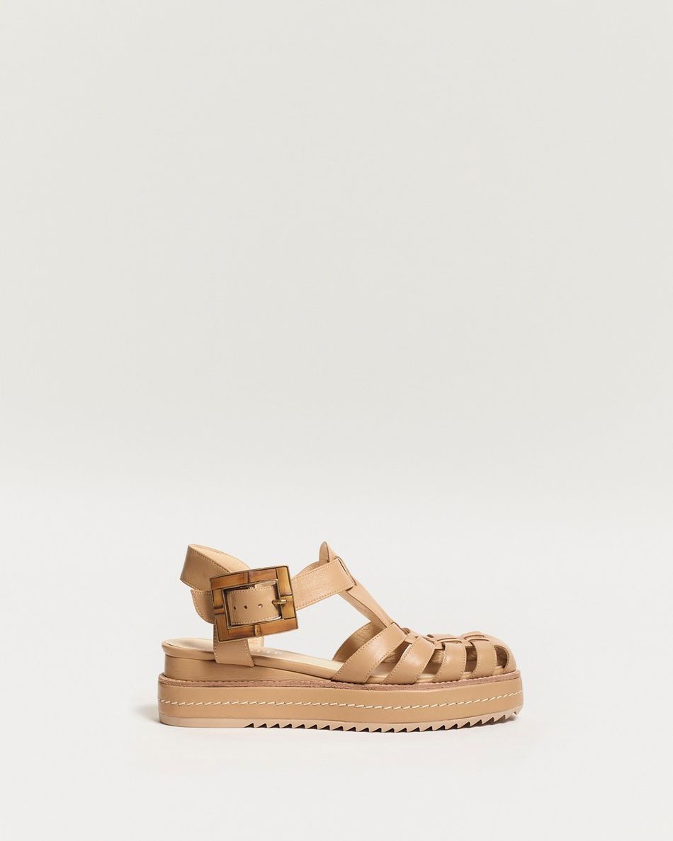 Flatform Melissa Bamboo Bege