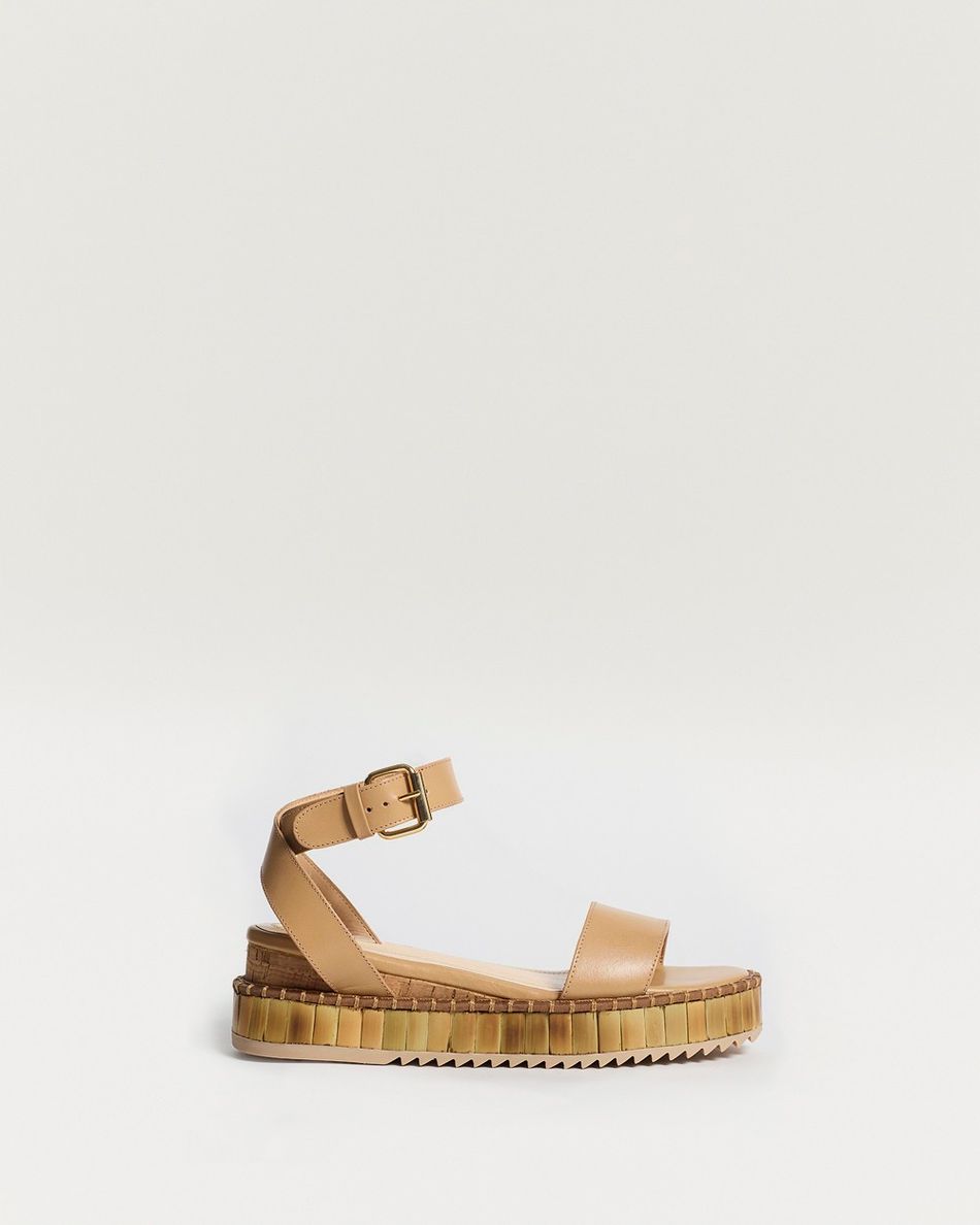 Flatform Bianca Bamboo Nocciola