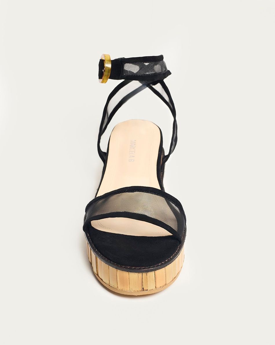 Flatform Bianca Rede Preta