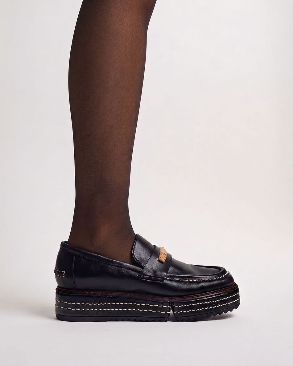 Mocassim Teca Preto