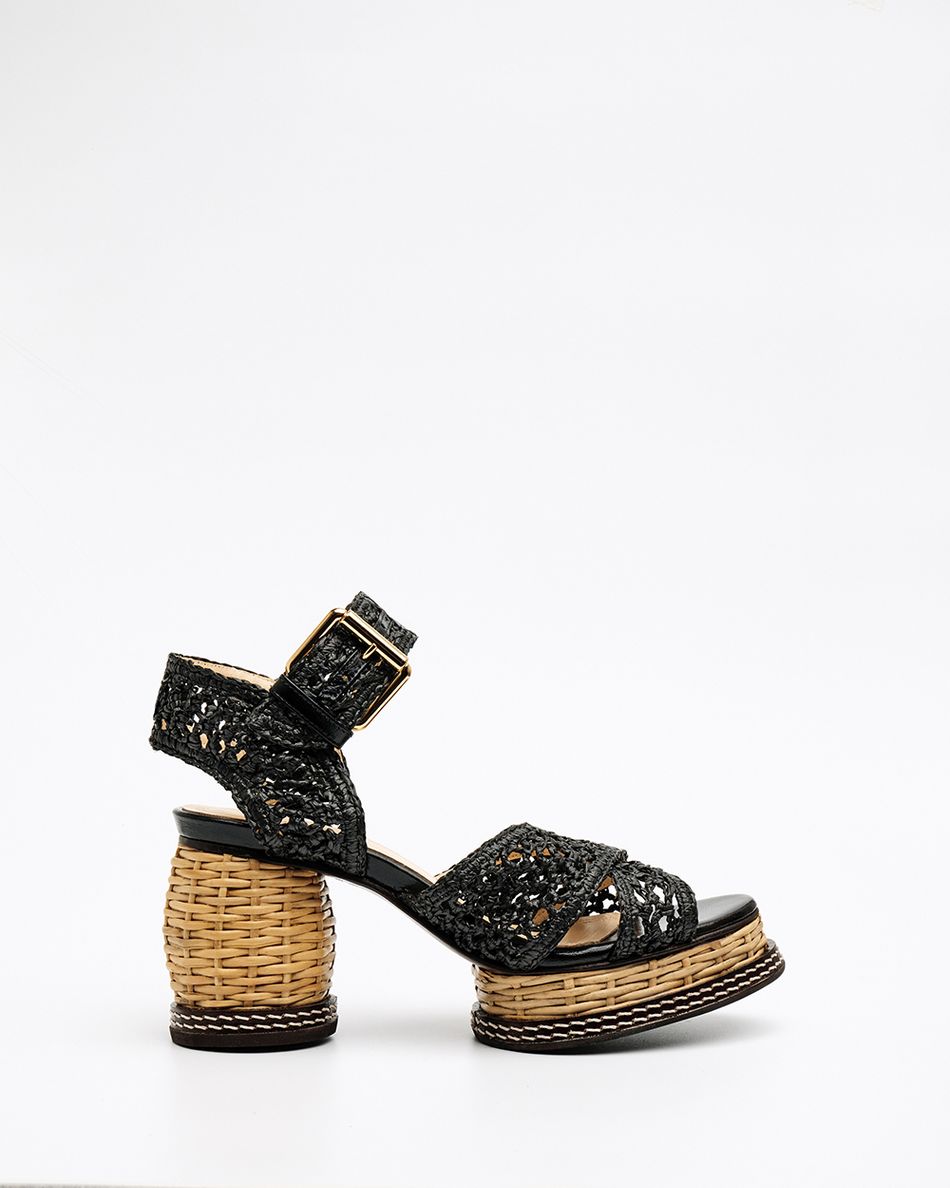 Spadrille Helô Crochê Preto
