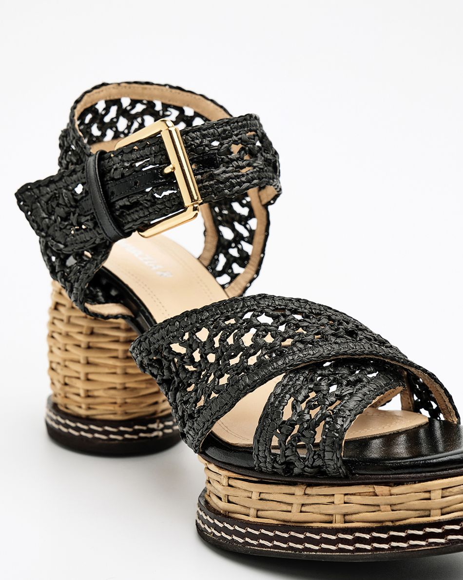 Spadrille Helô Crochê Preto