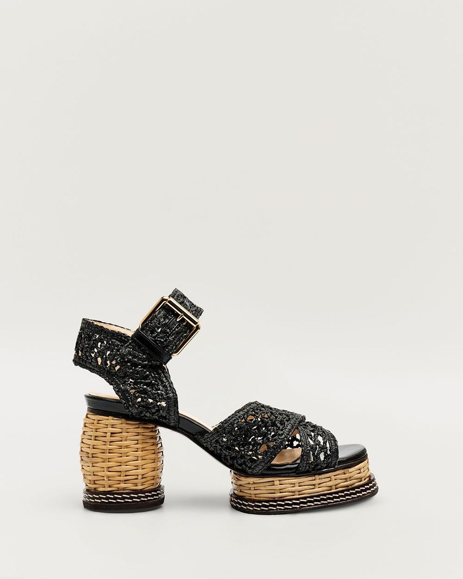 Spadrille Helô Crochê Preto
