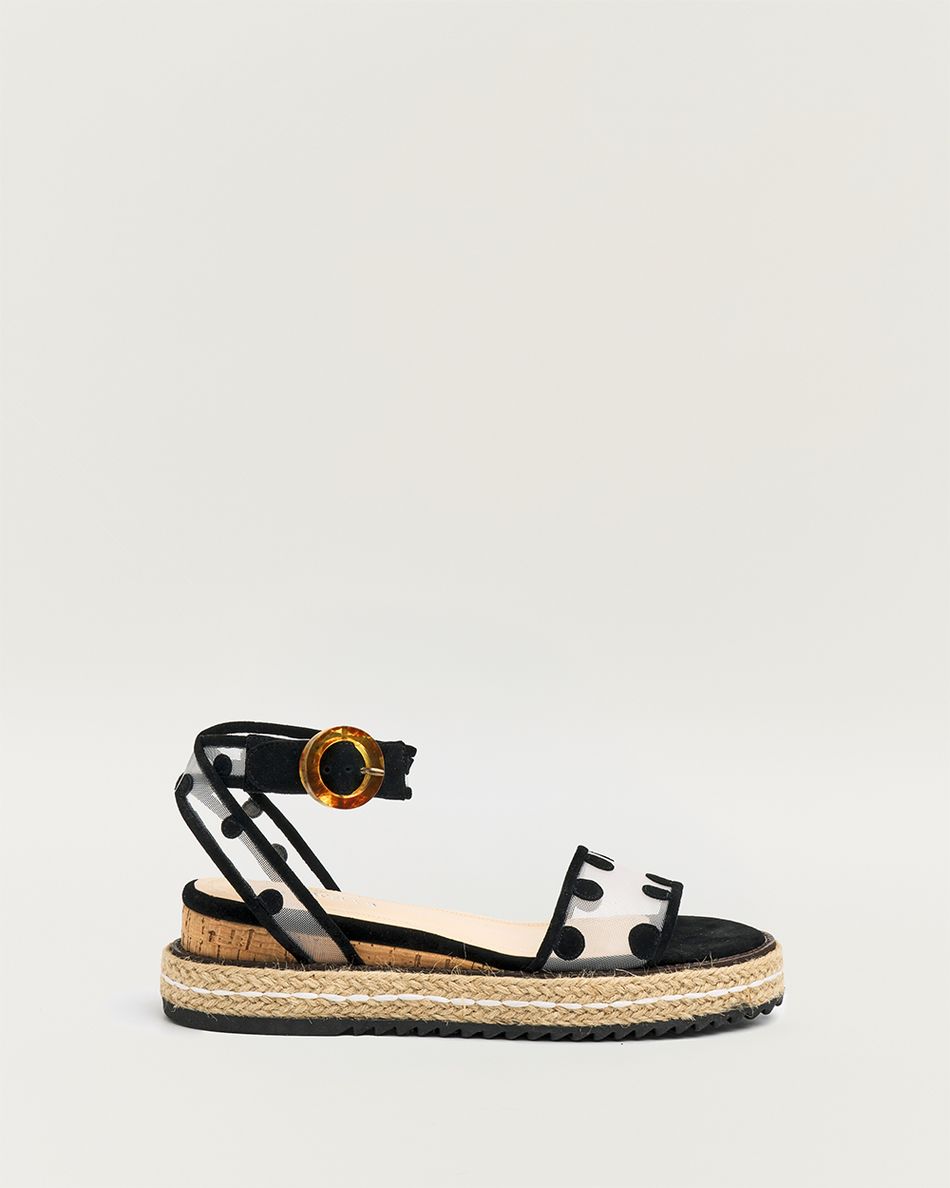 Flatform Bianca Omeo Preta 