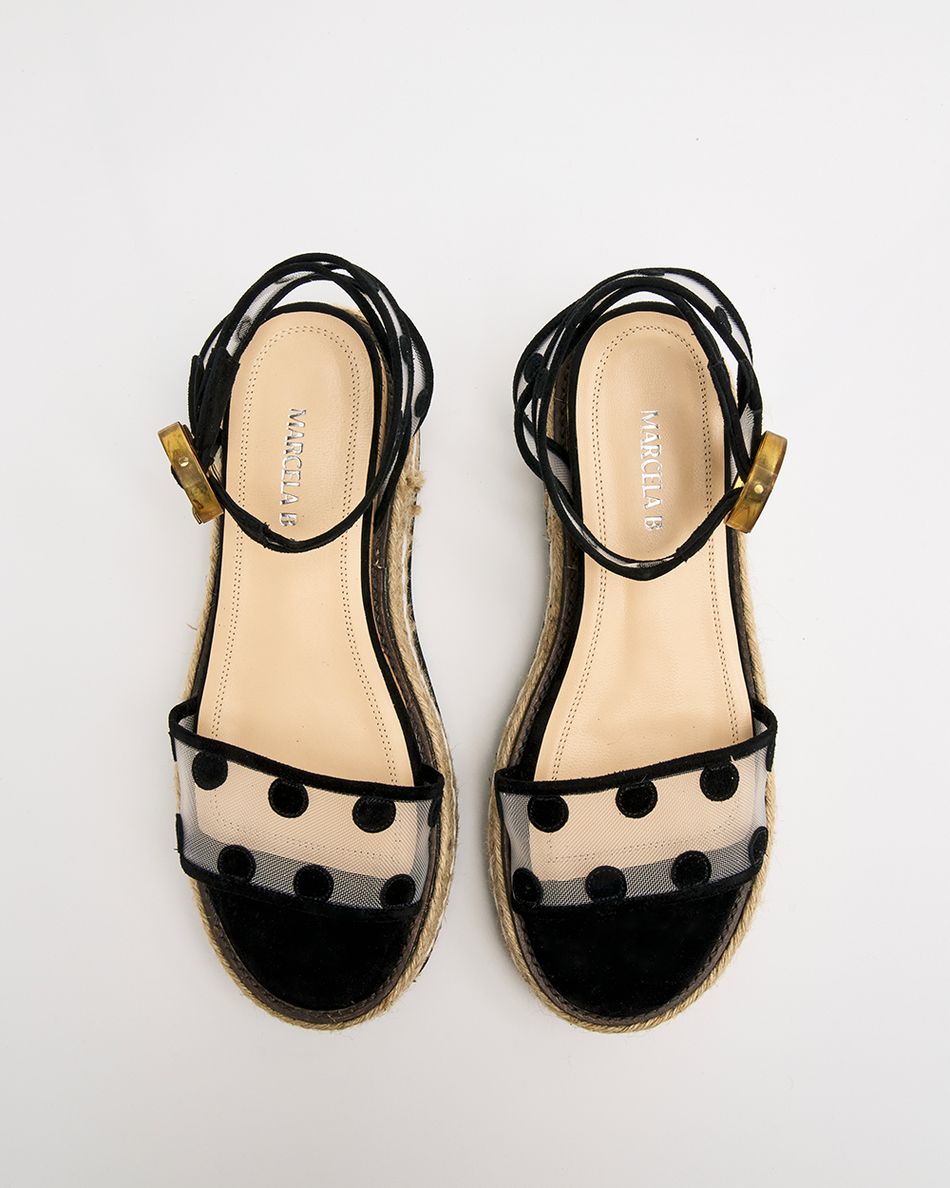 Flatform Bianca Omeo Preta 