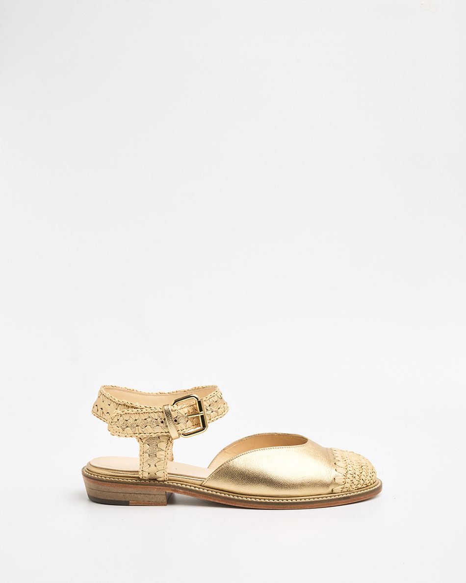Sapatilha Gaia Ouro