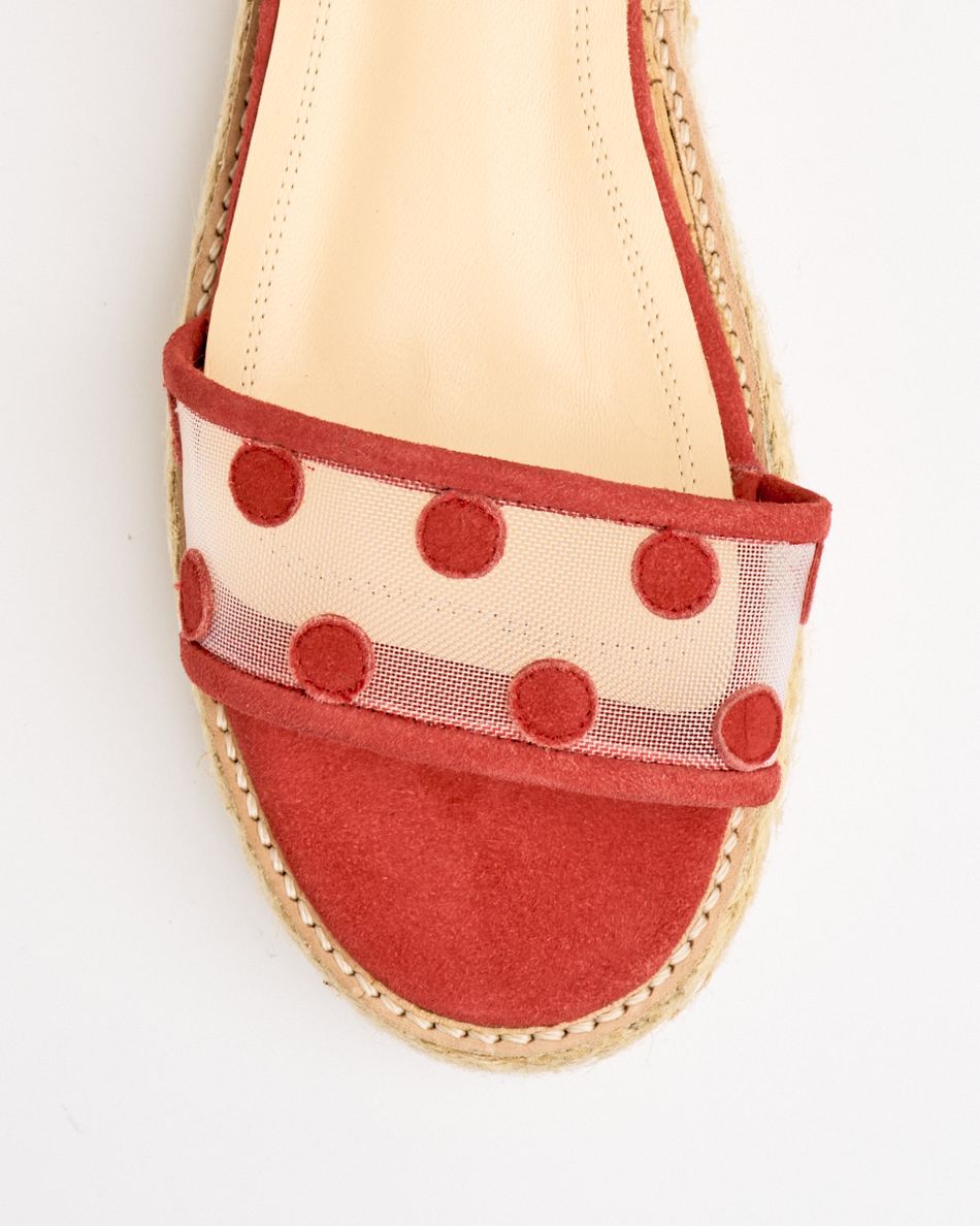 Flatform Bianca Omeo Vermelha