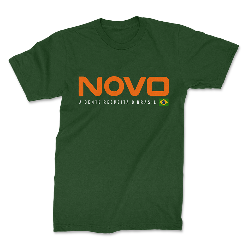 Camiseta de Algodão Verde